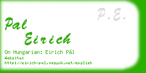 pal eirich business card